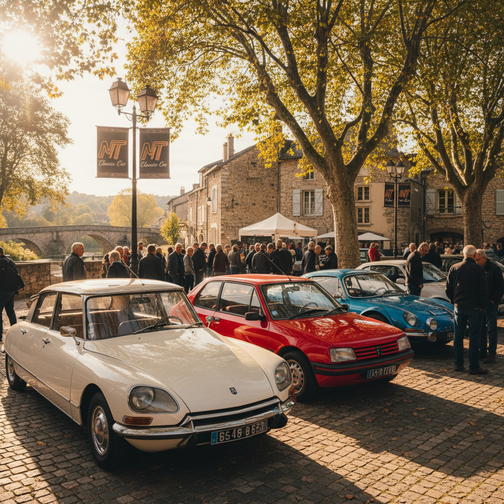 participez à la clôture de l'année de mt classic car à saillans le 28 septembre. un rassemblement inoubliable de voitures classiques vous attend pour célébrer la passion automobile dans une ambiance conviviale !