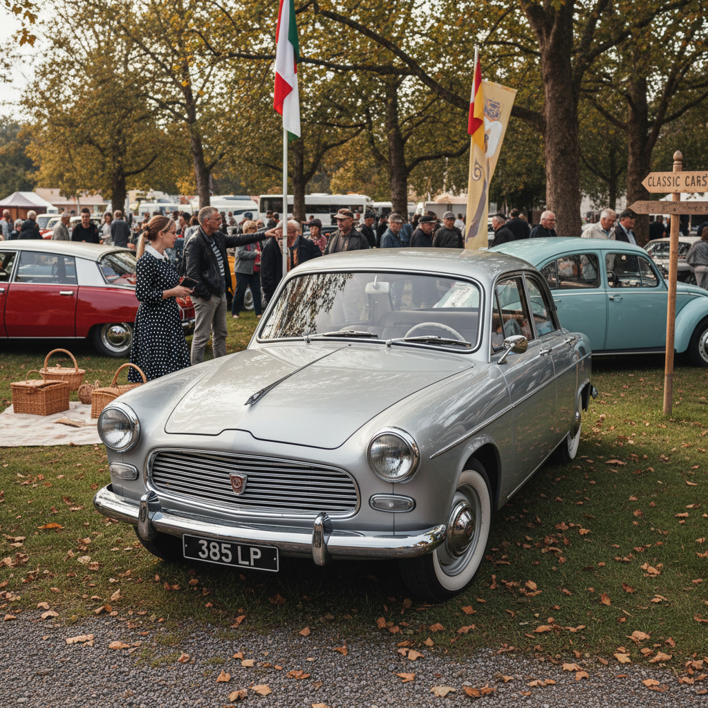 vivez l’ambiance rétro lors du classic car day à sierentz : embarquez à bord de la simca légendaire du « james dean » et découvrez une icône automobile pleine d’histoire et de passion.