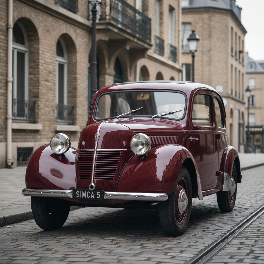 découvrez l'histoire fascinante et les caractéristiques emblématiques de la simca 5, la citadine incontournable des années 1930, alliant élégance et innovation automobile.