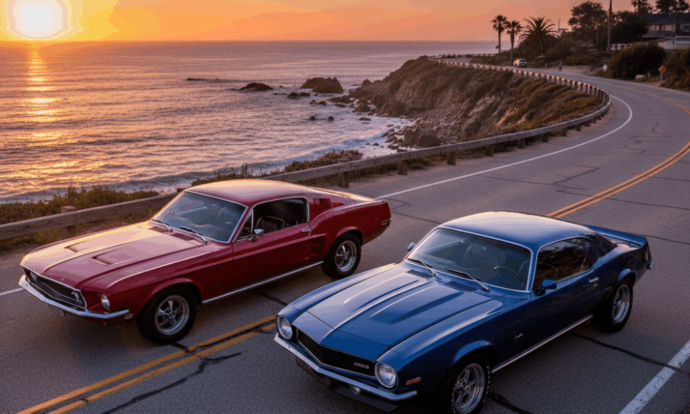 découvrez l'univers des muscle cars : leur histoire passionnante, les modèles emblématiques qui ont marqué l'automobile et les tendances à surveiller en 2025. un guide complet pour tous les passionnés de voitures puissantes !