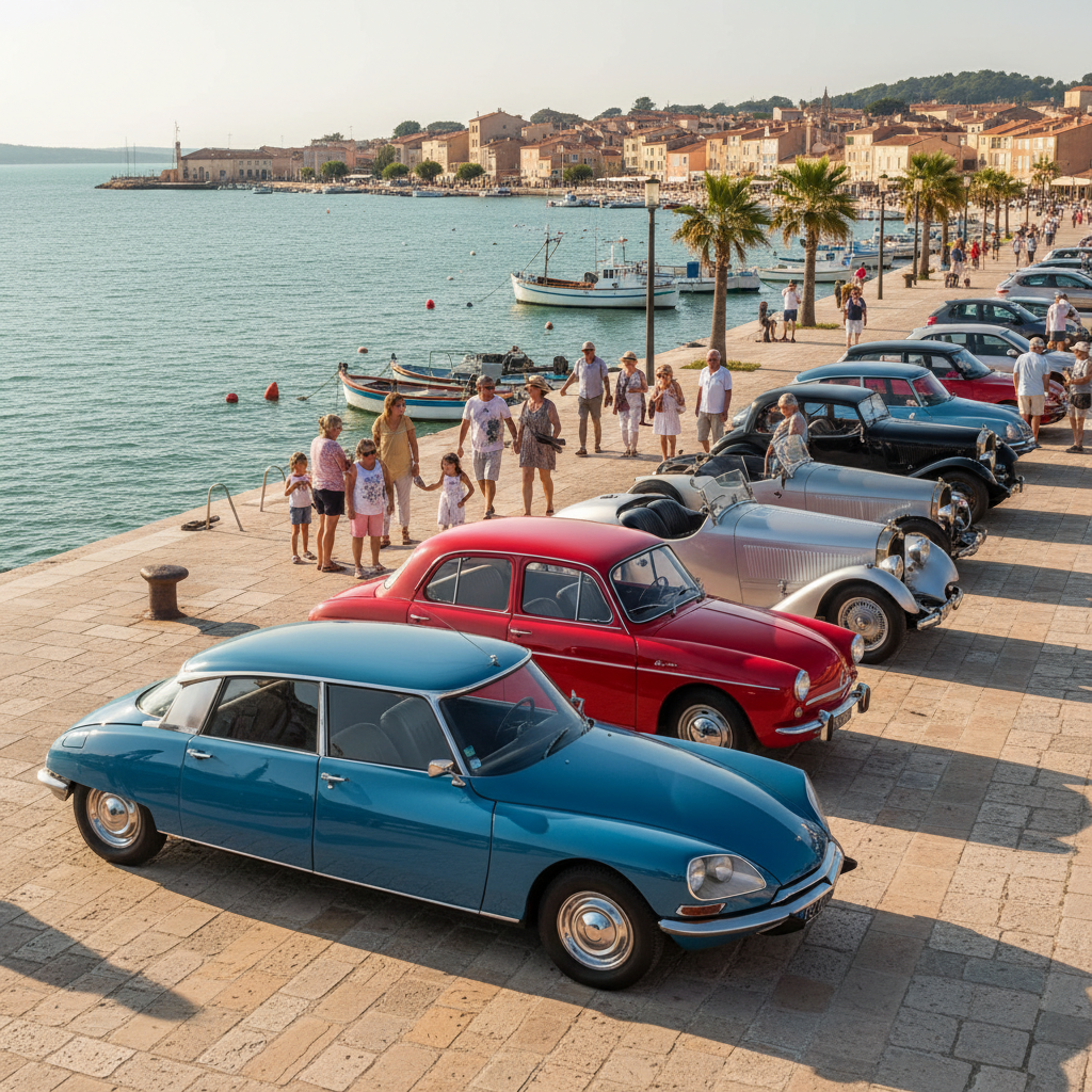 découvrez l'exposition unique de voitures de collection à patrimoine ô thau 2025 et plongez dans un voyage captivant à travers le temps.