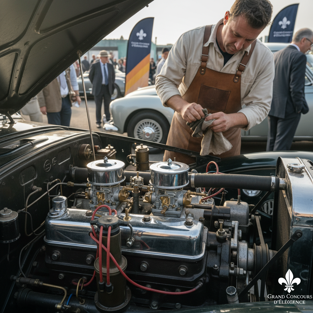 découvrez l'exposition de voitures de collection à patrimoine ô thau 2025 et embarquez pour un voyage dans le temps au cœur de l'histoire automobile.