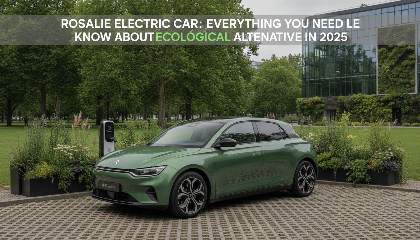découvrez tout sur la rosalie voiture électrique, l'alternative écologique idéale pour 2025, alliant innovation, performance et respect de l'environnement.
