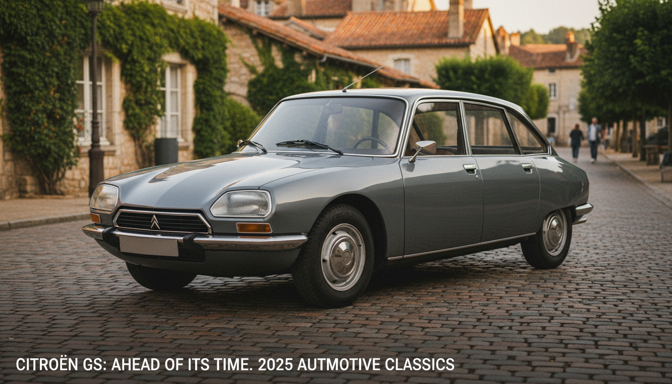 découvrez tout sur la citroën gs : son histoire, ses caractéristiques détaillées et nos conseils pour 2025. un guide complet pour les passionnés et futurs acquéreurs.