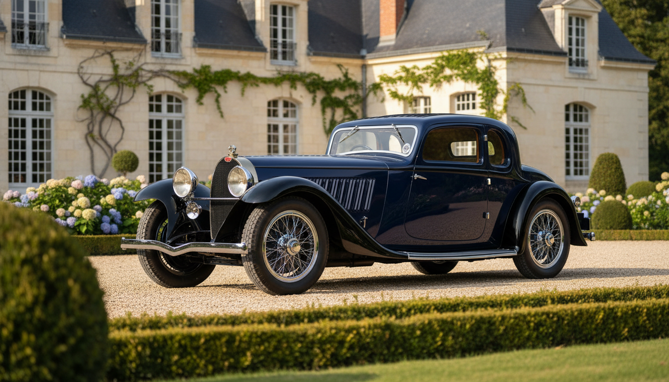 découvrez l'histoire fascinante de la bugatti royale coupé napoléon, une légende automobile exceptionnelle alliant luxe, performance et design unique.