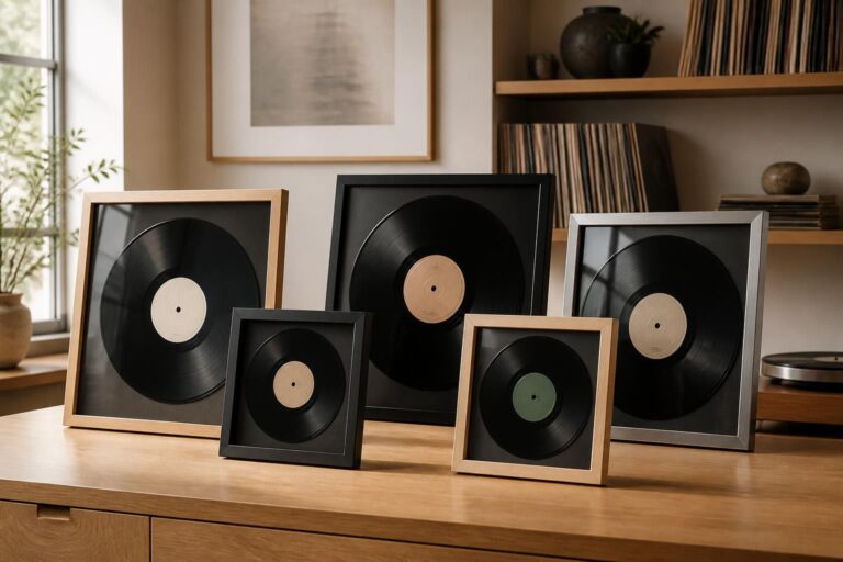 Comment choisir le cadre parfait pour vos vinyles