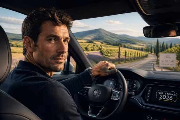 Drôme : Pierre Latour, ex-cycliste, prêt à vivre le Tour de France 2026… au volant d&rsquo;une voiture