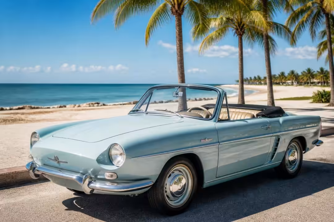 découvrez la floride renault, le cabriolet chic emblématique des années 60, alliant élégance rétro et plaisir de conduite à ciel ouvert.