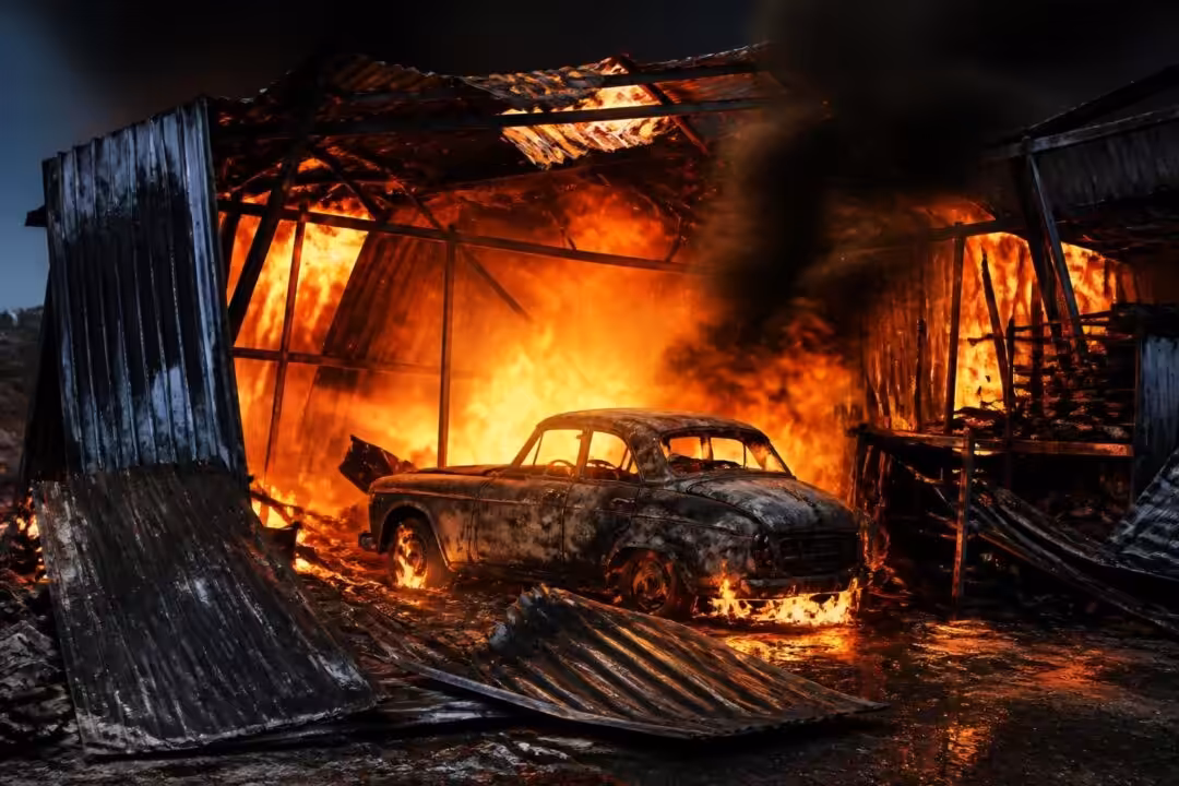 un incendie spectaculaire détruit une voiture ancienne dans un hangar à heuilley-cotton, mobilisant les pompiers pour maîtriser le sinistre.