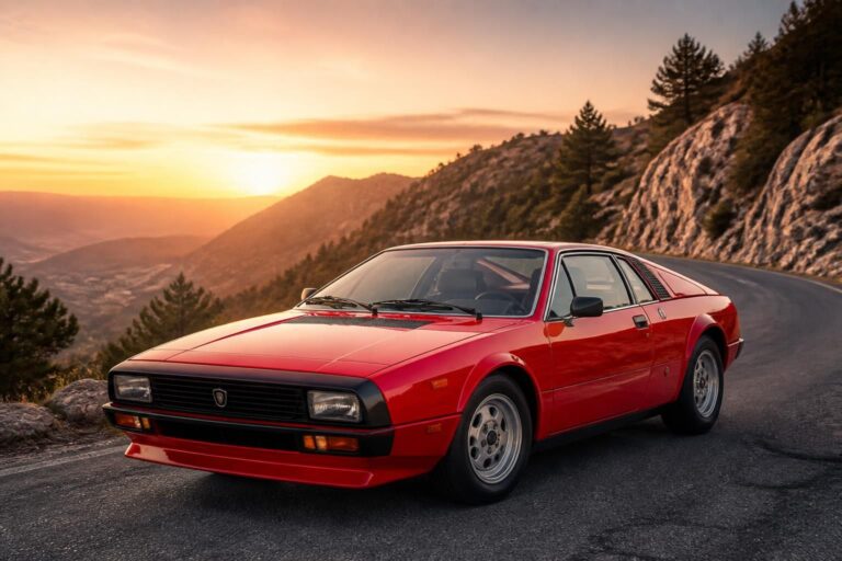 Lancia Beta Montecarlo : le coupé à moteur central