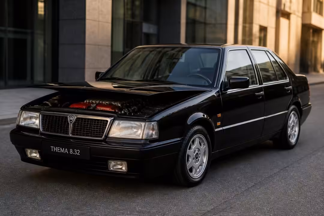 découvrez la lancia thema 8.32, une berline familiale unique équipée d’un moteur ferrari, alliant performance et élégance pour un plaisir de conduite exceptionnel.