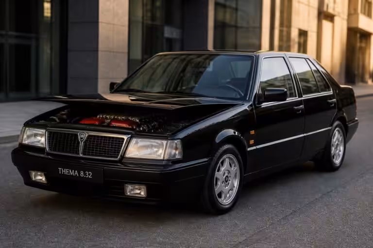 Lancia Thema 8.32 : la berline familiale au moteur Ferrari
