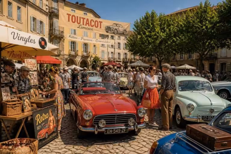 Le club Toutacot transforme Limoux en paradis du vintage le temps d&rsquo;un week-end