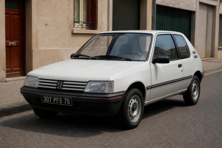 Peugeot 205 F : la citadine dépouillée des années 90