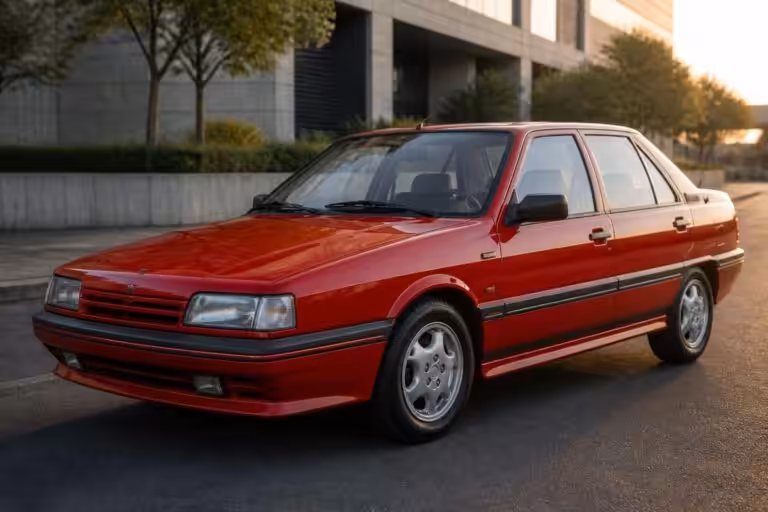 Renault 21 TXi : la berline qui jouait la carte sport