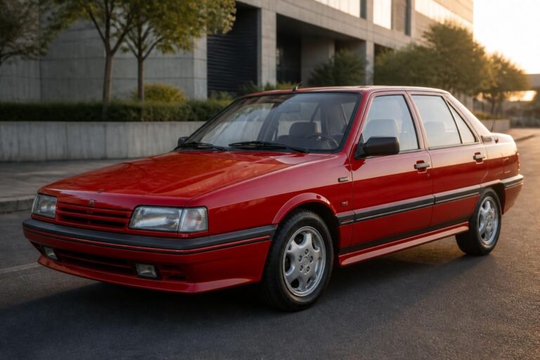 Renault 21 TXi : la berline qui jouait la carte sport