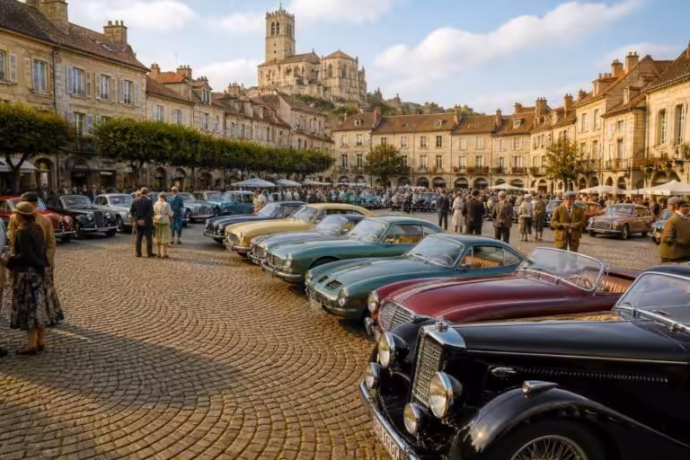 Auch accueille une exposition exceptionnelle : 25 voitures anciennes rares captivant les passionnés et curieux