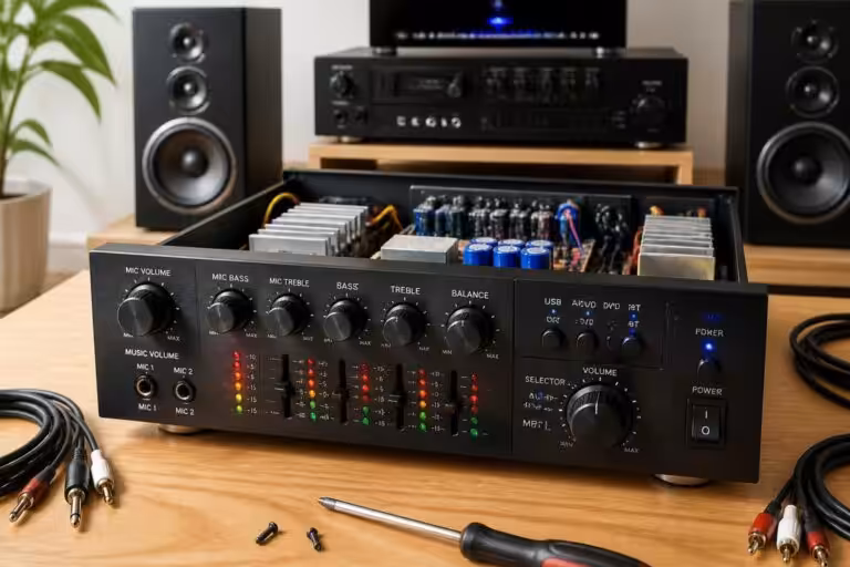 Tout savoir sur l’amplificateur audio et son fonctionnement