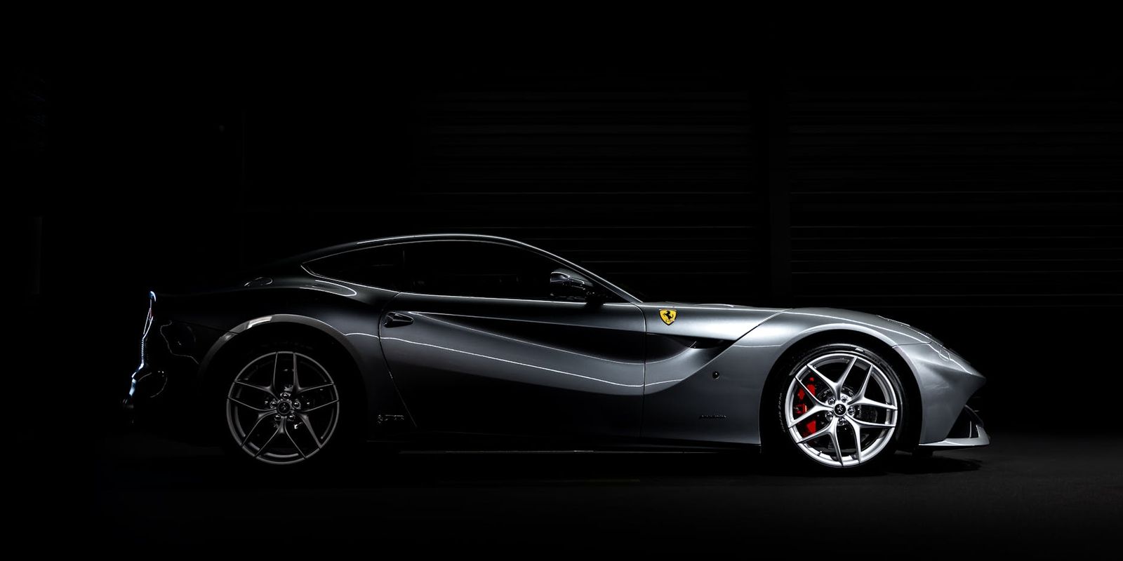Studio photo de voiture sportive de collection