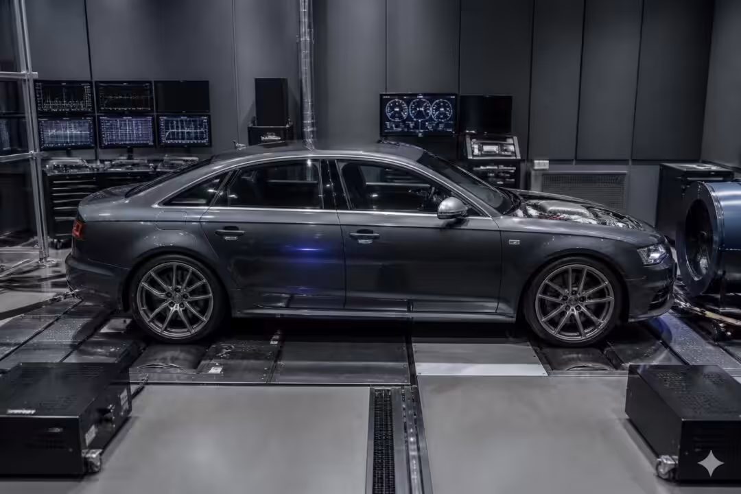découvrez notre avis complet et les performances au banc de l'audi s6 5.2 v10 435 ch, une berline sportive alliant puissance et élégance.