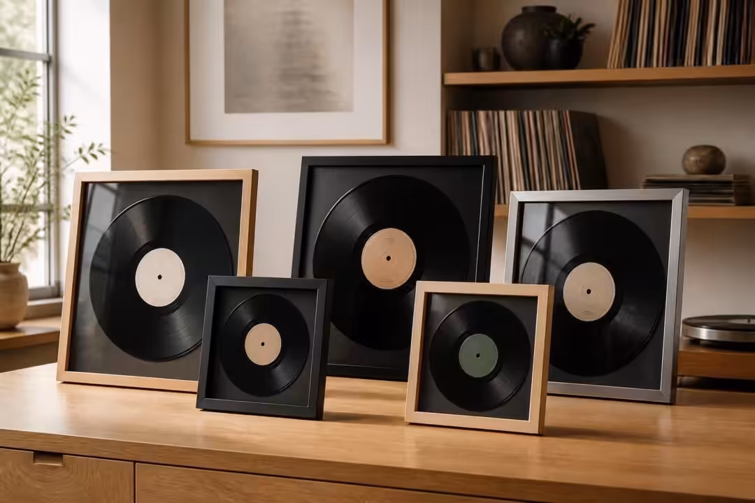 découvrez comment choisir le cadre idéal pour mettre en valeur vos vinyles et protéger vos trésors musicaux avec style et élégance.