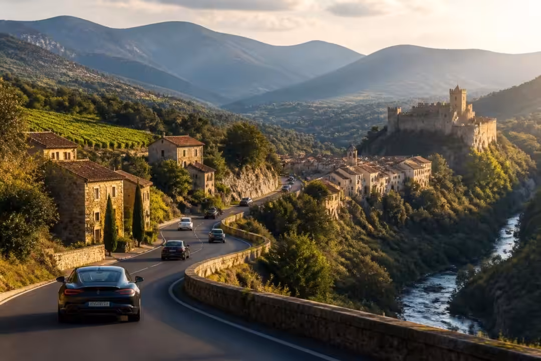 explorez les paysages magnifiques de l'aude à bord de voitures confortables et partez à l'aventure avec notre tour de l'aude. découvrez culture, nature et patrimoine dans ce département exceptionnel.